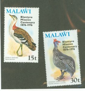 Malawi #293-4 Mint (NH) Single (Complete Set)