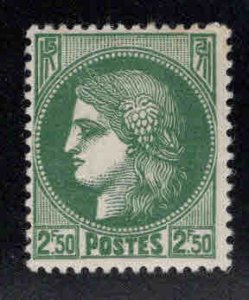 France Scott 338 MH* Ceres stamp from 1938-1940 set