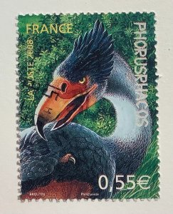 France 2008 Scott 3430 used -  Prehistoric Animals, Terror Bird, Phorusrhacos sp