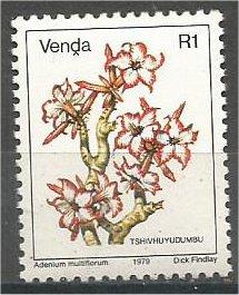 VENDA, 1979, MNH R1, Flowers, Scott 22