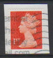 GB QE II Machin SG U2958a - 1st vermillion  - date code M13L - Source  none