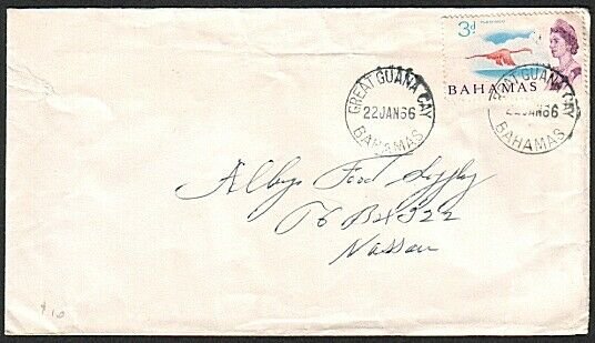 BAHAMAS 1966 local cover GREAT GUANA CAY cds...............................73663