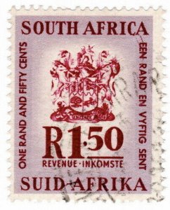 (I.B) South Africa Revenue : Duty Stamp R1.50 (1961)