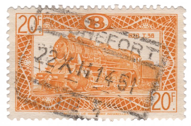 BELGIUM STAMP 1949. SCOTT # Q321. USED. # 3