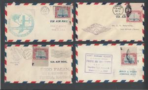 C11 Set Of 4 Covers W/Arrows All Positions Type 3 W/Price Guide Of See Info