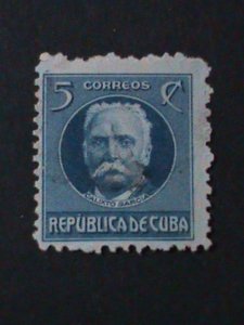 ​CUBA-1917-SC#268- CALIXTO GARCIA MH -VF-107 YEARS OLD  WE SHIP TO WORLDWIDE