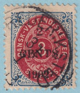 DANISH WEST INDIES 24  USED - NO FAULTS VERY FINE! - SHL