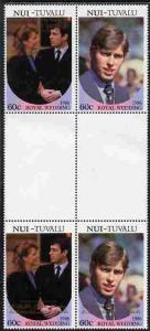 Tuvalu - Nui 1986 Royal Wedding (Andrew & Fergie) 60c...