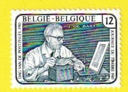 BELGIUM SCOTT#1193 1985 12f JEAN de BAST - MNH