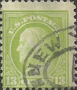 # 513 Used FAULT Apple Green Ben Franklin