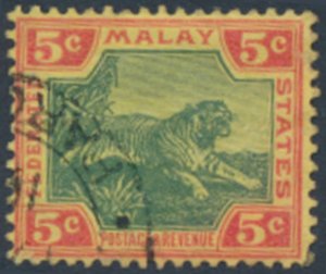 Federated Malay States   SC# 29 Used  see details & scans