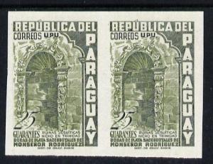 Paraguay 1955 Sacerdotal  Silver Jubilee 25g in near issu...