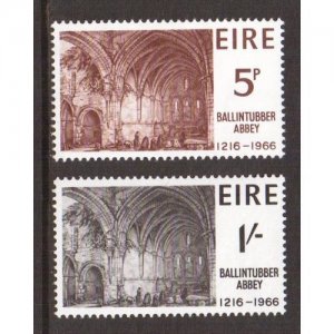 Ireland  #218-219  MNH  1966  Balintubber Abbey