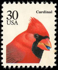 US Sc 2480 VF/MNH - 1991 30¢ Cardinal