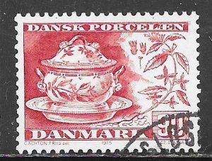 Denmark 568: 90o Flora Danica Tureen, used, VF