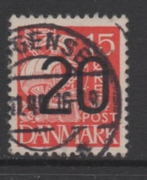 Denmark  Scott#  271  used single