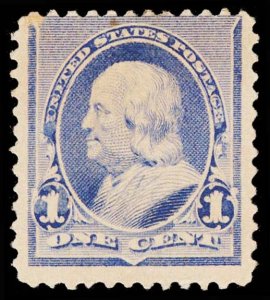 U.S. 1890-93 ISSUE 219(var)  Mint (ID # 112208)