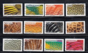 France 2024 Sc#6585-6596 The Color of Animals (2024) Used