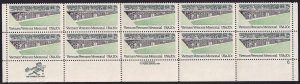 Scott #2109 Vietnam Veterans Memorial Plate Block of 10 Stamps - MNH