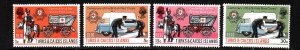 Turks & Caicos-Sc#209-12-unused NH set-British Red Cross-1970-