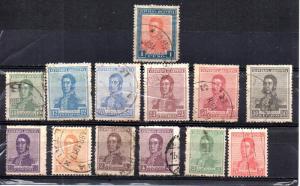 Argentina 231B-243 used