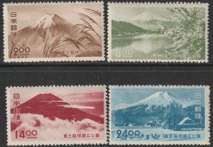 Japan 1949 Sc 460-3 set MH*