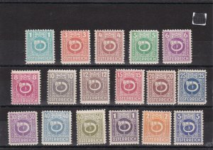 Austria 1945 Mint Never Hinged Stamps ref R 17170