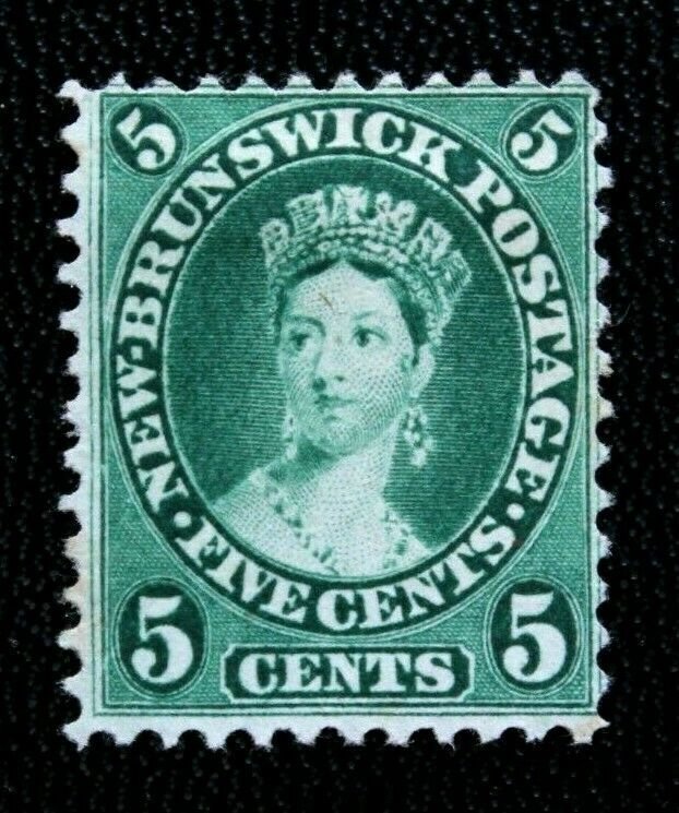 New Brunswick #8 MNG Mint No Gum 1860