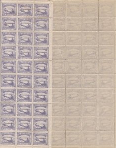 1893 NORWAY, VADSO 10 hours lilLa sheet of 100 MNH/** PERFECT