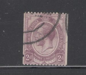 South Africa 1921 King George V 2p Coil Scott # 20 Used