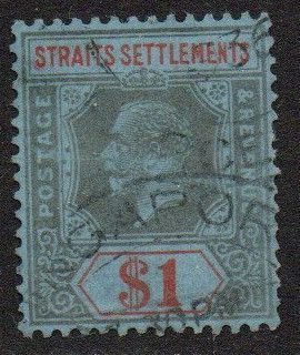 Straits Settlements Sc #199 Used