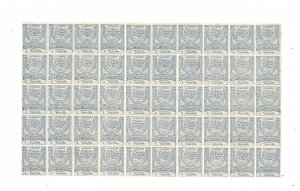 EASTERN RUMELLA SCOTT# 18 BLOCK OF 50 MNH