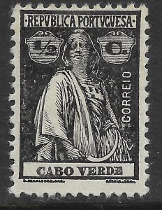 Cape Verde #174 MH Ceres Stamp. Nice.