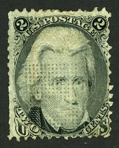 U.S. #87 MINT NG FULL GRILL HR