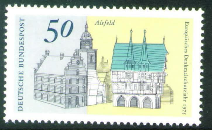 Germany Scott 1196 MNH** 1975 FAULTY Alsfeld stamp 