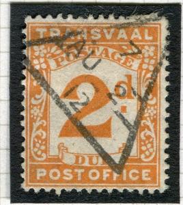 TRANSVAAL Postage Due issue Ed VII CAPE TOWN Postmark on 2d. value