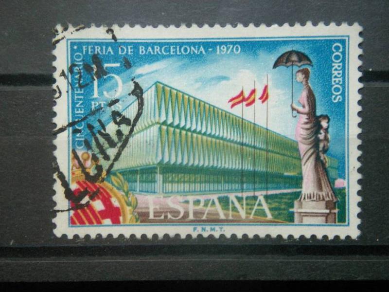 SPAIN, 1970, used 15p, Barcelona Trade Fair, Scott 1609