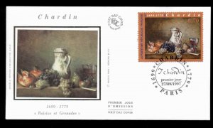 France 1997 Art, Grapes & Pomegranates FDC