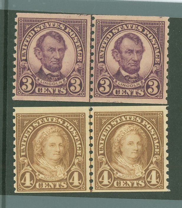 United States #600-601 Unused