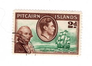Pitcarin Islands #4 MH - Stamp - CAT VALUE $1.25