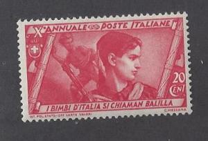 Italy Scott # 293 Mint Never Hinged 