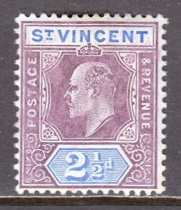 St. Vincent - Scott #84 - MH - SCV $19