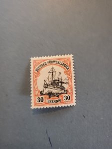 Stamps German South West Africa Scott #30 hinged