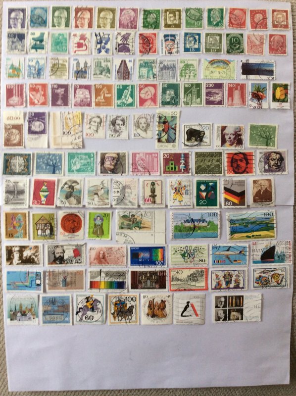 German 100+ stamps - Lot 11