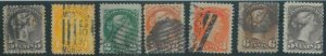 88362 - British CANADA -  Small lot of 10 USED STAMPS - NICE!  Queen Victoria