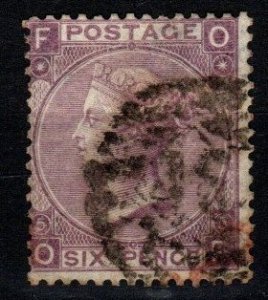 Great Britain #45 Plate 5 F-VF Used CV $160.00 (X3942)