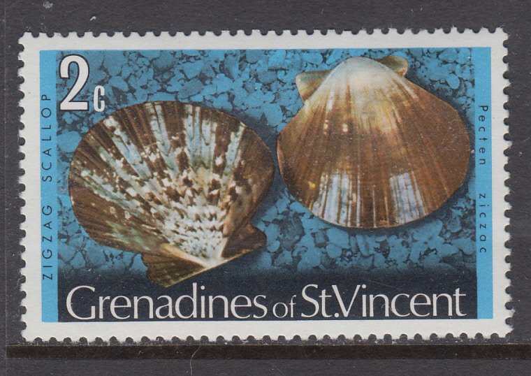 St Vincent Grenadines 34 Seashell MNH VF