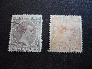 Stamps - Cuba - Scott# 137,141,145,148,151 - Used Partial Set of 5 Stamps