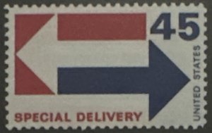 Scott #E22 1969 45¢ Arrows MNH OG F/VF