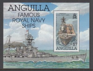 Anguilla 1077 Ship Souvenir Sheet MNH VF